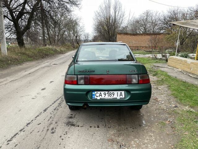 Зеленый ВАЗ 2110, объемом двигателя 1.5 л и пробегом 243 тыс. км за 1308 $, фото 2 на Automoto.ua