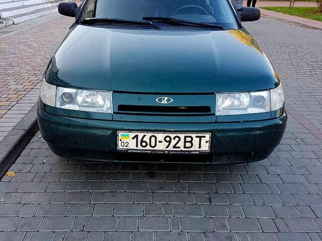 Зеленый ВАЗ 2110, объемом двигателя 1.6 л и пробегом 84 тыс. км за 2600 $, фото 1 на Automoto.ua