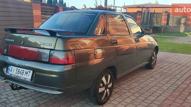 Зеленый ВАЗ 2110, объемом двигателя 1.5 л и пробегом 160 тыс. км за 2000 $, фото 14 на Automoto.ua