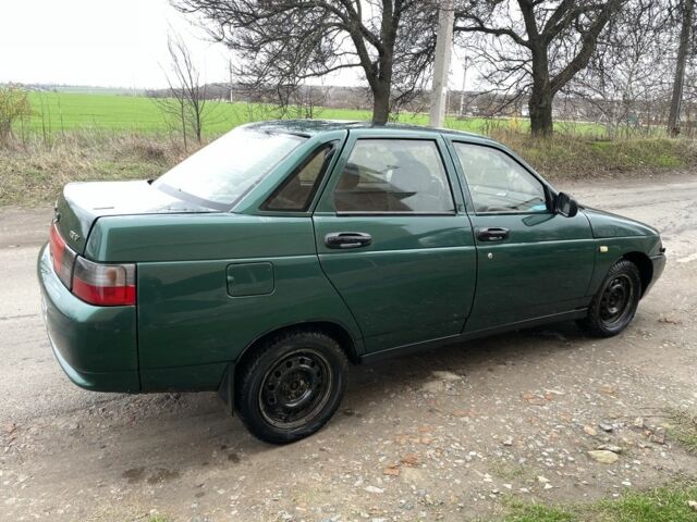 Зеленый ВАЗ 2110, объемом двигателя 1.5 л и пробегом 243 тыс. км за 1308 $, фото 1 на Automoto.ua