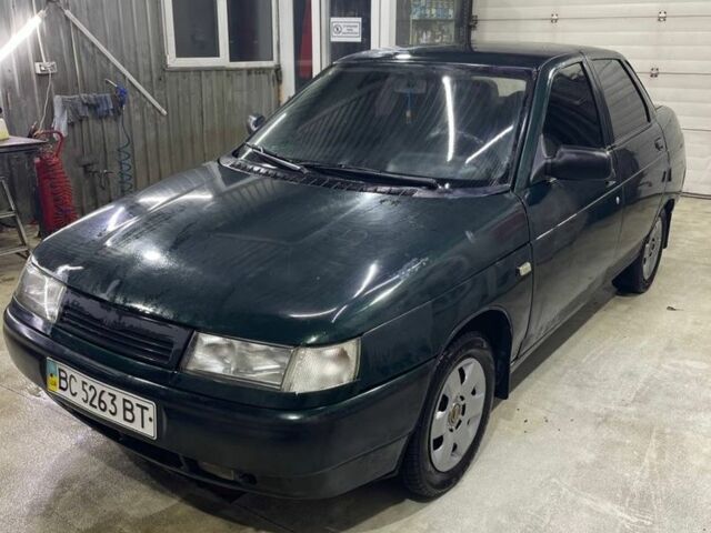 Зелений ВАЗ 2110, об'ємом двигуна 1.6 л та пробігом 230 тис. км за 1200 $, фото 1 на Automoto.ua