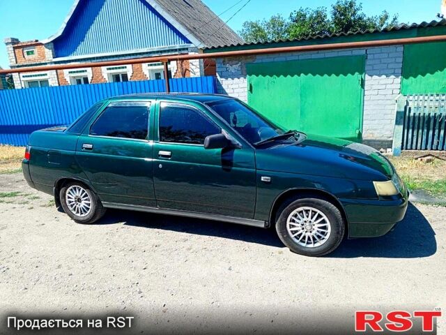Зеленый ВАЗ 2110, объемом двигателя 1.5 л и пробегом 180 тыс. км за 2100 $, фото 4 на Automoto.ua