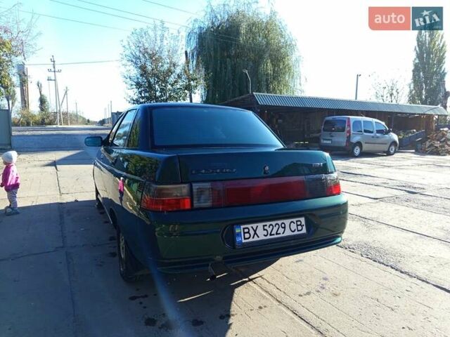 Зелений ВАЗ 2110, об'ємом двигуна 1.6 л та пробігом 199 тис. км за 1900 $, фото 2 на Automoto.ua