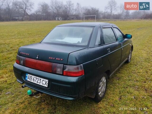 Зелений ВАЗ 2110, об'ємом двигуна 1.6 л та пробігом 293 тис. км за 1200 $, фото 4 на Automoto.ua