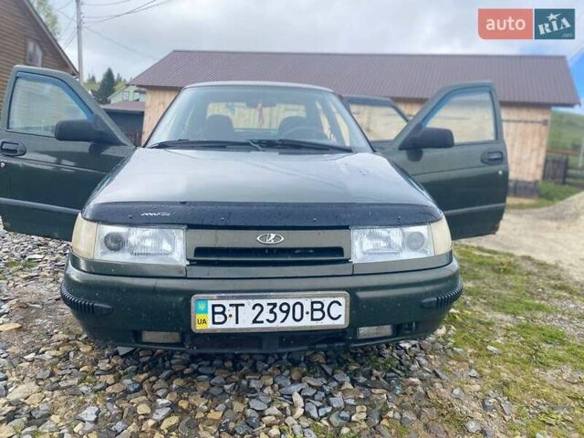 Зеленый ВАЗ 2110, объемом двигателя 1.5 л и пробегом 378 тыс. км за 1800 $, фото 5 на Automoto.ua