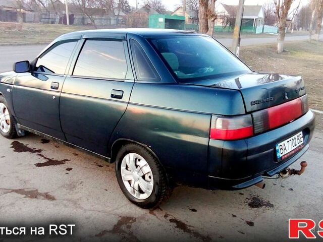 Зеленый ВАЗ 2110, объемом двигателя 1.6 л и пробегом 201 тыс. км за 1850 $, фото 3 на Automoto.ua