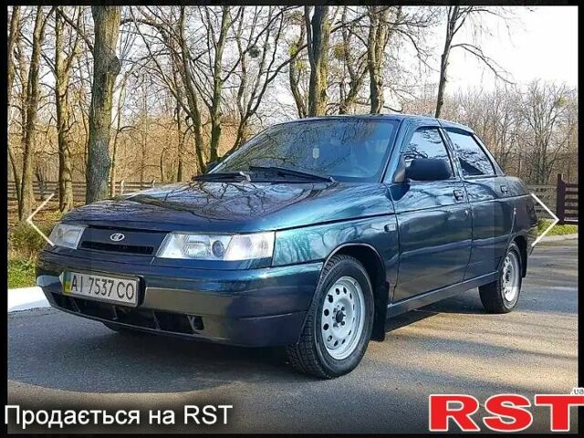 Зеленый ВАЗ 2110, объемом двигателя 1.6 л и пробегом 250 тыс. км за 1300 $, фото 1 на Automoto.ua