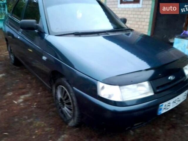 Зеленый ВАЗ 2110, объемом двигателя 1.6 л и пробегом 208 тыс. км за 1650 $, фото 1 на Automoto.ua