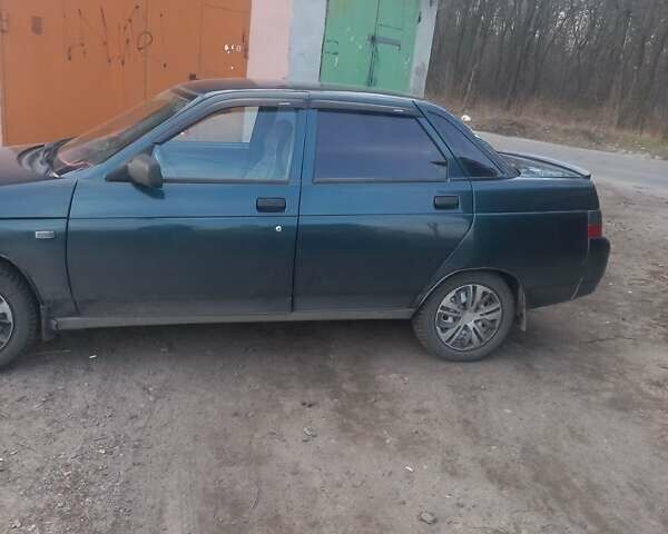 Зеленый ВАЗ 2110, объемом двигателя 1.6 л и пробегом 218 тыс. км за 1850 $, фото 2 на Automoto.ua