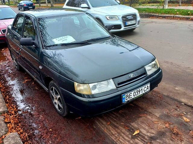 Зеленый ВАЗ 2110, объемом двигателя 1.6 л и пробегом 225 тыс. км за 2250 $, фото 5 на Automoto.ua