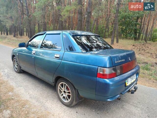Зелений ВАЗ 2110, об'ємом двигуна 1.6 л та пробігом 170 тис. км за 1100 $, фото 7 на Automoto.ua