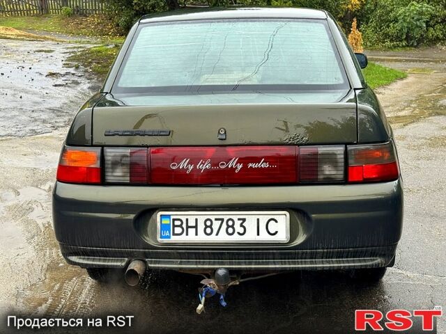 Зелений ВАЗ 2110, об'ємом двигуна 1.6 л та пробігом 160 тис. км за 1900 $, фото 6 на Automoto.ua