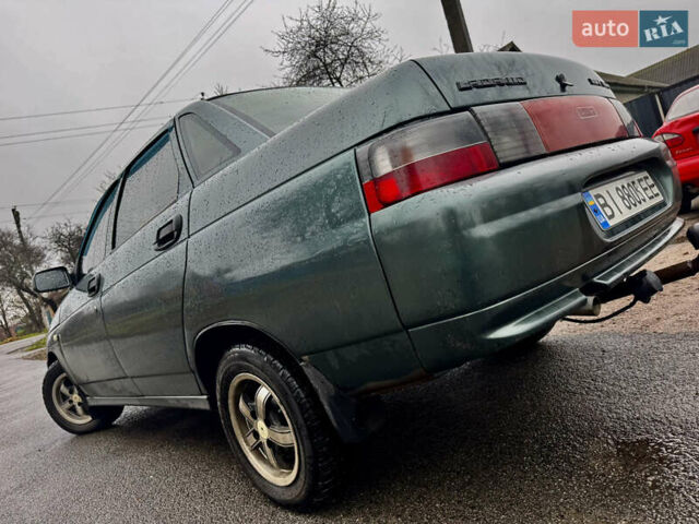 Зелений ВАЗ 2110, об'ємом двигуна 1.6 л та пробігом 200 тис. км за 1999 $, фото 5 на Automoto.ua