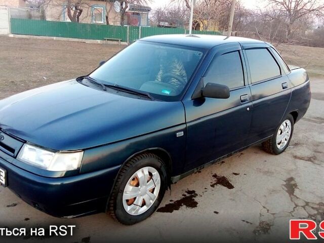 Зеленый ВАЗ 2110, объемом двигателя 1.6 л и пробегом 201 тыс. км за 1850 $, фото 1 на Automoto.ua