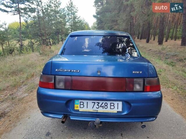 Зелений ВАЗ 2110, об'ємом двигуна 1.6 л та пробігом 170 тис. км за 1100 $, фото 2 на Automoto.ua