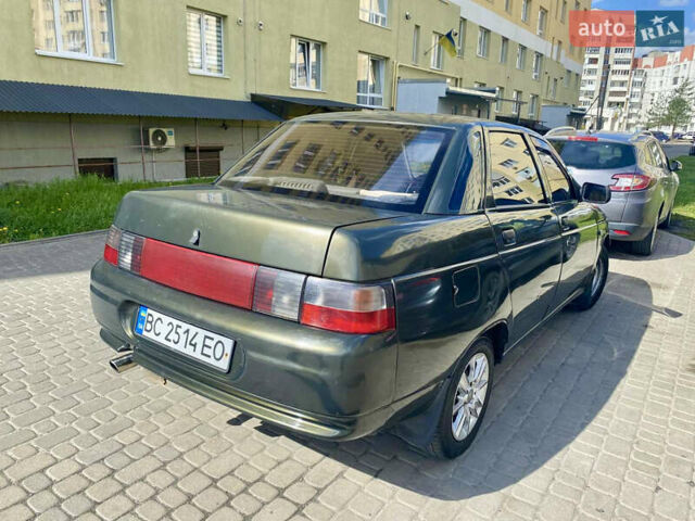 Зелений ВАЗ 2110, об'ємом двигуна 1.6 л та пробігом 200 тис. км за 2100 $, фото 4 на Automoto.ua