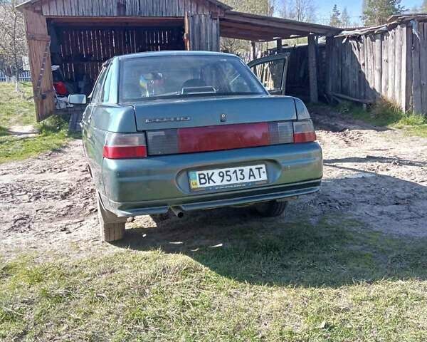 Зеленый ВАЗ 2110, объемом двигателя 1.6 л и пробегом 226 тыс. км за 1900 $, фото 5 на Automoto.ua