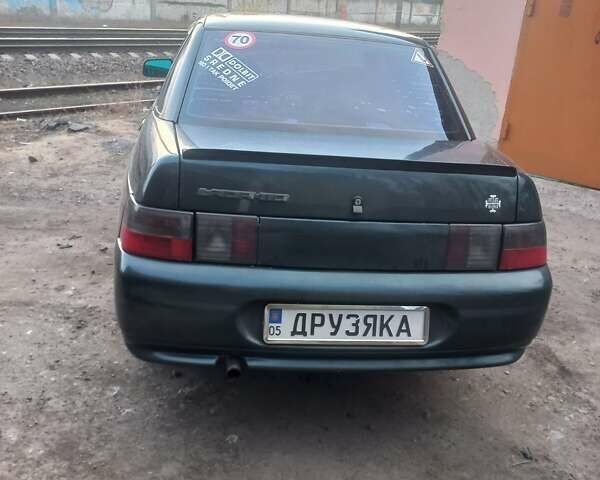 Зеленый ВАЗ 2110, объемом двигателя 1.6 л и пробегом 218 тыс. км за 1850 $, фото 1 на Automoto.ua