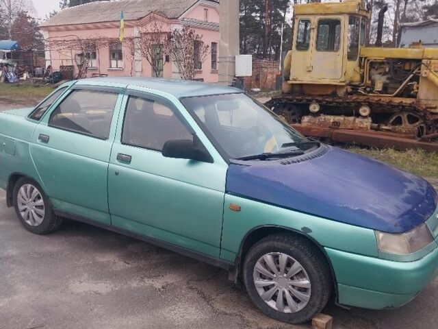 Зеленый ВАЗ 2110, объемом двигателя 0 л и пробегом 170 тыс. км за 1200 $, фото 1 на Automoto.ua