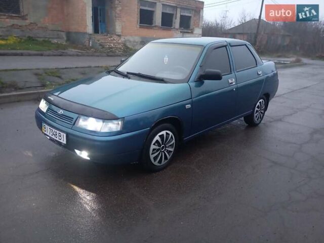 Зеленый ВАЗ 2110, объемом двигателя 1.6 л и пробегом 163 тыс. км за 1950 $, фото 4 на Automoto.ua