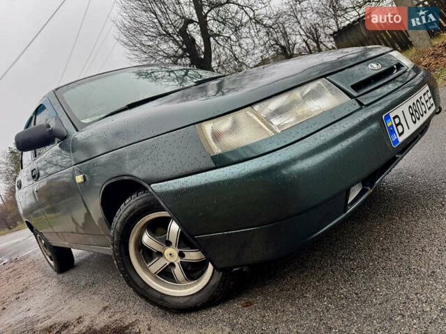 Зелений ВАЗ 2110, об'ємом двигуна 1.6 л та пробігом 200 тис. км за 1999 $, фото 6 на Automoto.ua