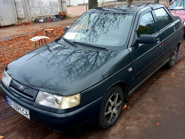 Зеленый ВАЗ 2110, объемом двигателя 1.6 л и пробегом 225 тыс. км за 2250 $, фото 4 на Automoto.ua