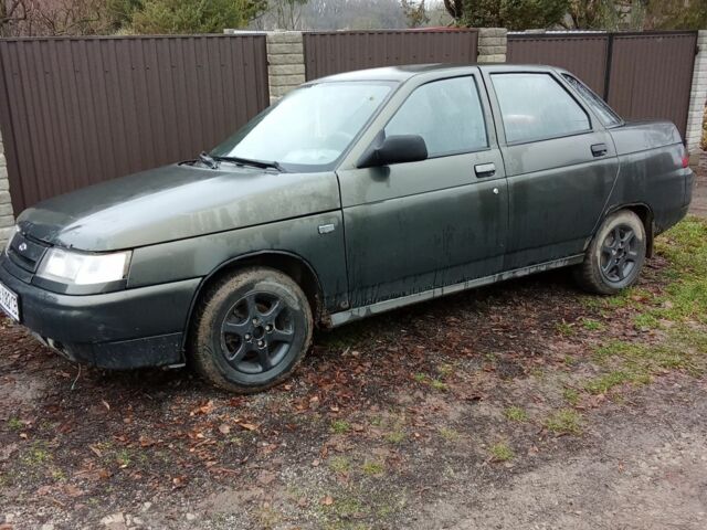 Зелений ВАЗ 2110, об'ємом двигуна 1.6 л та пробігом 177 тис. км за 1100 $, фото 1 на Automoto.ua