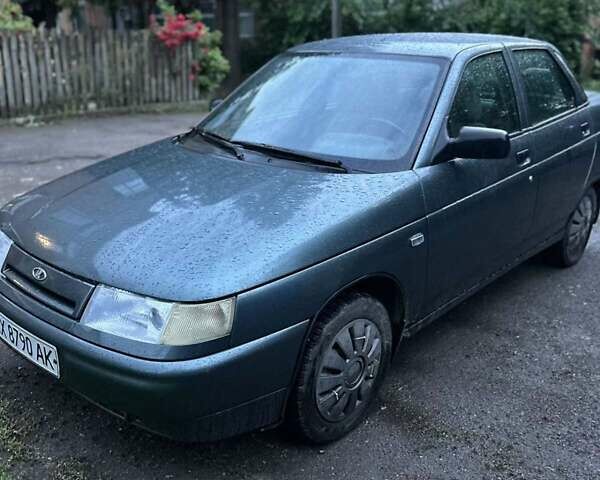 Зеленый ВАЗ 2110, объемом двигателя 1.6 л и пробегом 91 тыс. км за 2000 $, фото 2 на Automoto.ua