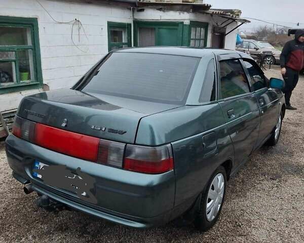 Зеленый ВАЗ 2110, объемом двигателя 1.6 л и пробегом 190 тыс. км за 2400 $, фото 1 на Automoto.ua