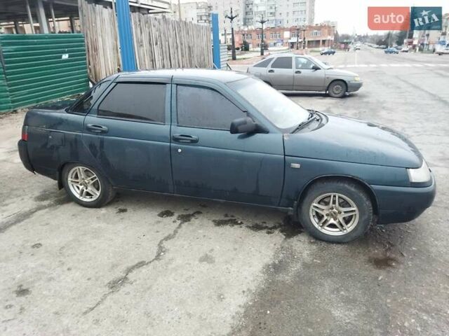 Зеленый ВАЗ 2110, объемом двигателя 0 л и пробегом 203 тыс. км за 2000 $, фото 1 на Automoto.ua