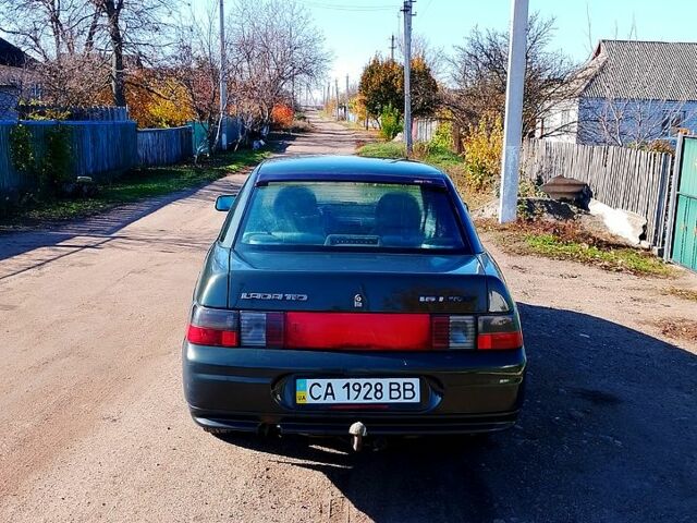 Зелений ВАЗ 2110, об'ємом двигуна 1.6 л та пробігом 165 тис. км за 2100 $, фото 2 на Automoto.ua