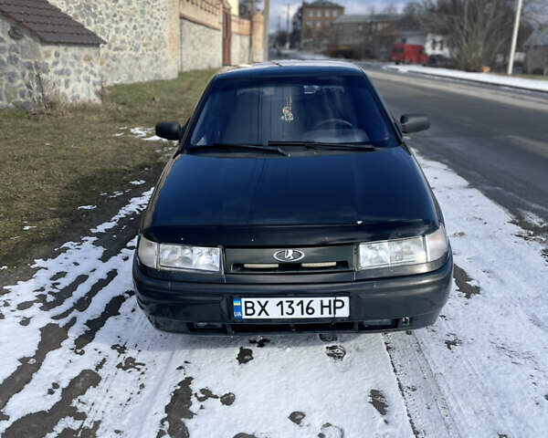 Зеленый ВАЗ 2110, объемом двигателя 1.6 л и пробегом 190 тыс. км за 1500 $, фото 1 на Automoto.ua
