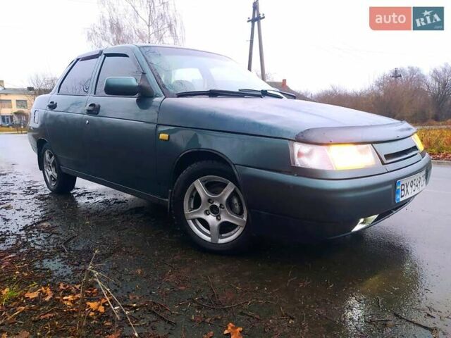 Зелений ВАЗ 2110, об'ємом двигуна 1.6 л та пробігом 200 тис. км за 1300 $, фото 6 на Automoto.ua