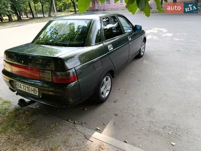 Зеленый ВАЗ 2110, объемом двигателя 1.6 л и пробегом 180 тыс. км за 2100 $, фото 3 на Automoto.ua