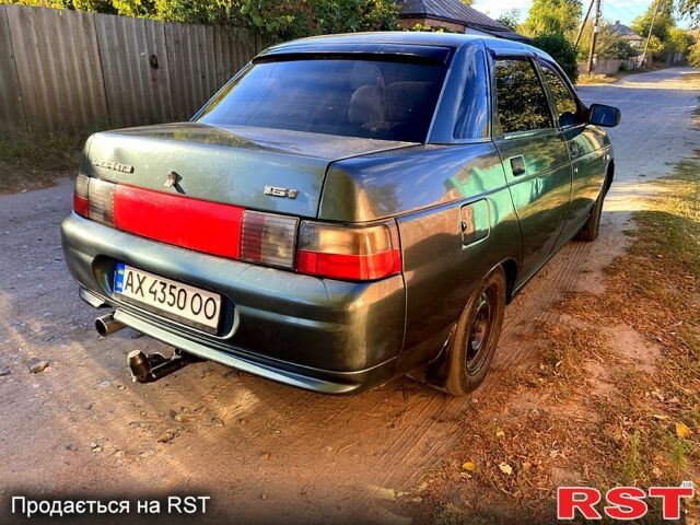 Зелений ВАЗ 2110, об'ємом двигуна 1.6 л та пробігом 188 тис. км за 2350 $, фото 3 на Automoto.ua