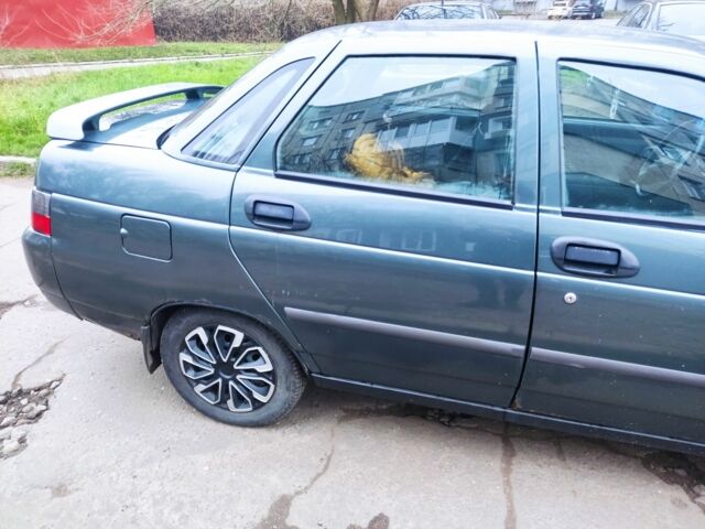 Зеленый ВАЗ 2110, объемом двигателя 1.6 л и пробегом 303 тыс. км за 1419 $, фото 3 на Automoto.ua