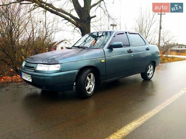 Зелений ВАЗ 2110, об'ємом двигуна 1.6 л та пробігом 200 тис. км за 1300 $, фото 8 на Automoto.ua