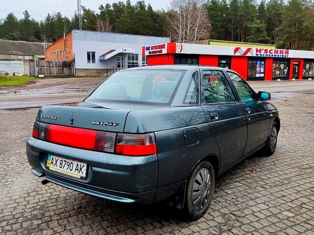 Зелений ВАЗ 2110, об'ємом двигуна 1.6 л та пробігом 92 тис. км за 2490 $, фото 3 на Automoto.ua