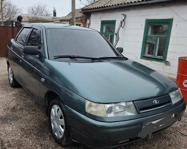 Зеленый ВАЗ 2110, объемом двигателя 1.6 л и пробегом 190 тыс. км за 2400 $, фото 4 на Automoto.ua