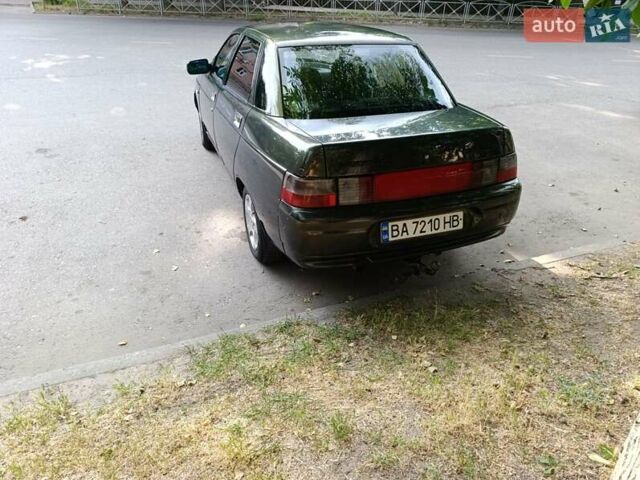 Зеленый ВАЗ 2110, объемом двигателя 1.6 л и пробегом 180 тыс. км за 2100 $, фото 4 на Automoto.ua