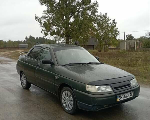 Зеленый ВАЗ 2110, объемом двигателя 1.6 л и пробегом 180 тыс. км за 1300 $, фото 8 на Automoto.ua