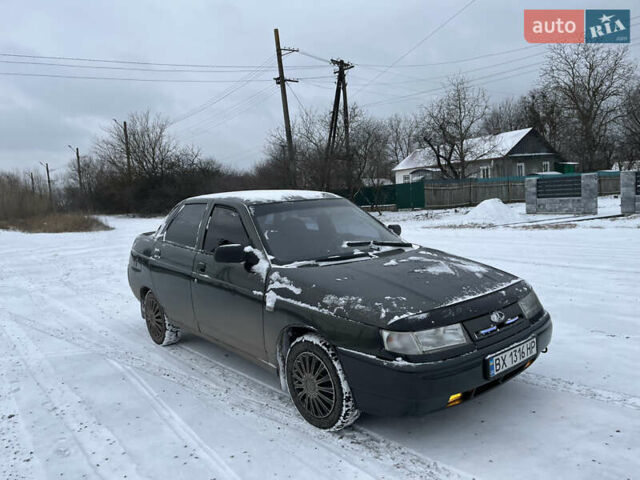 Зеленый ВАЗ 2110, объемом двигателя 1.6 л и пробегом 304 тыс. км за 1900 $, фото 1 на Automoto.ua