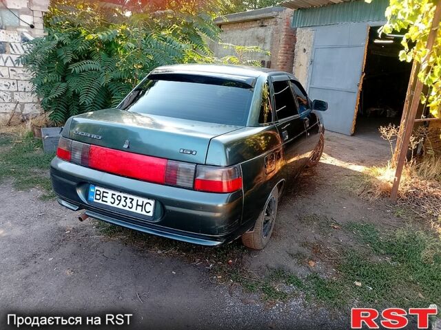 Зеленый ВАЗ 2110, объемом двигателя 1.6 л и пробегом 225 тыс. км за 1700 $, фото 5 на Automoto.ua