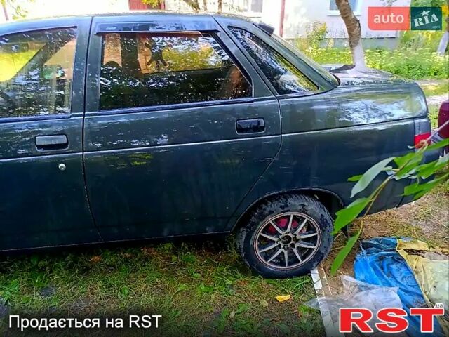 Зеленый ВАЗ 2110, объемом двигателя 1.6 л и пробегом 200 тыс. км за 1200 $, фото 1 на Automoto.ua