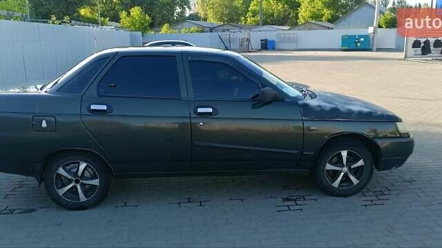Зеленый ВАЗ 2110, объемом двигателя 0 л и пробегом 265 тыс. км за 1500 $, фото 4 на Automoto.ua