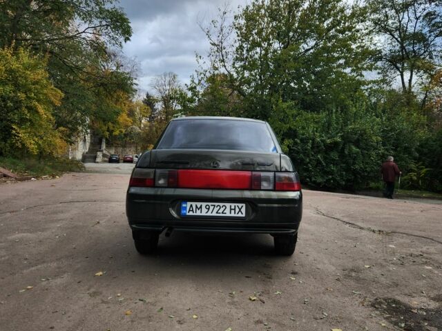 Зеленый ВАЗ 2110, объемом двигателя 1.6 л и пробегом 135 тыс. км за 2600 $, фото 4 на Automoto.ua