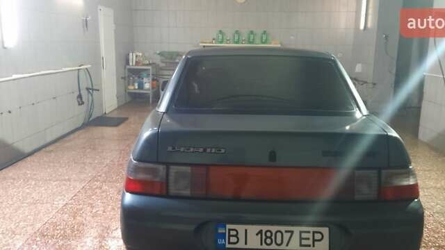 Зеленый ВАЗ 2110, объемом двигателя 1.6 л и пробегом 233 тыс. км за 2900 $, фото 10 на Automoto.ua