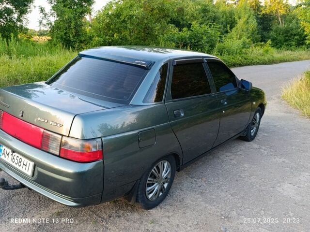 Зеленый ВАЗ 2110, объемом двигателя 1.6 л и пробегом 122 тыс. км за 2400 $, фото 15 на Automoto.ua