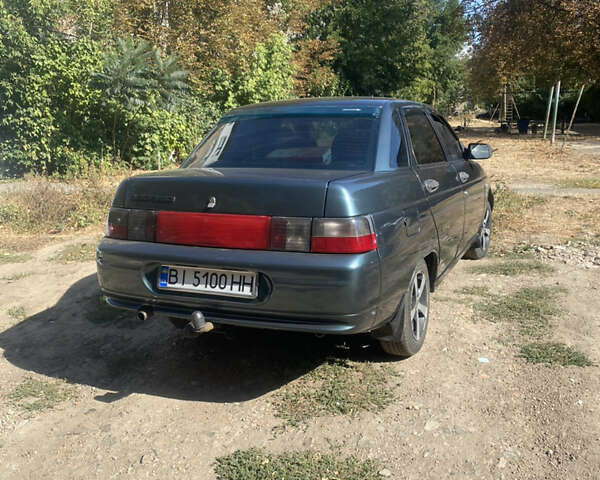 Зелений ВАЗ 2110, об'ємом двигуна 1.6 л та пробігом 220 тис. км за 1950 $, фото 3 на Automoto.ua