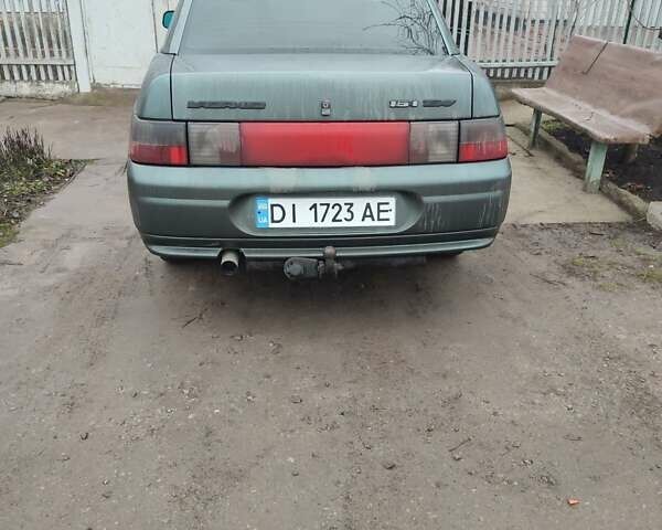 Зеленый ВАЗ 2110, объемом двигателя 1.6 л и пробегом 190 тыс. км за 2400 $, фото 3 на Automoto.ua